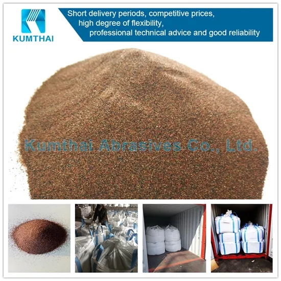 Natural Abrasive Sand Garnet for Sandblast Waterjet Cutting Water Treatment