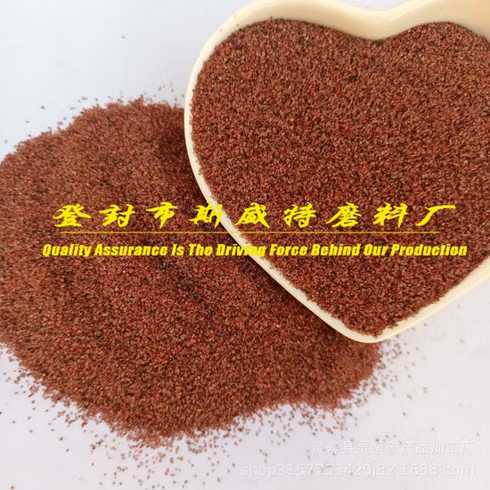 20/40 30/60 Mesh Pink Garnet Sand Blasting Grit