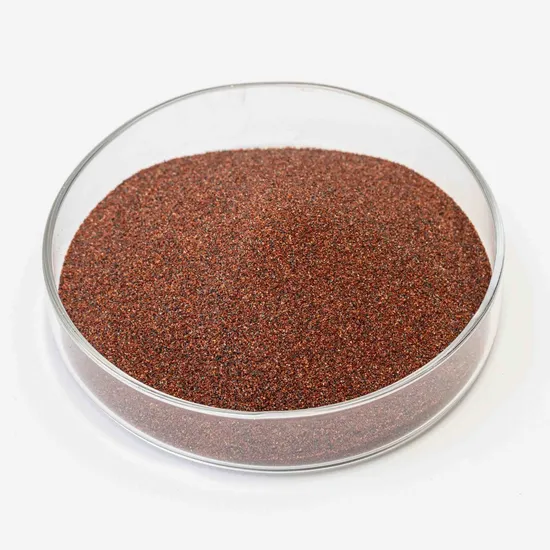 Abrasive Black/Green/ Pink/Red Bulk Garnet Sand /Garnet Abrasive/ Water Knife Sand/ 80 Mesh Sand Garnet Price for Waterjet Cutting/Sand Blasting