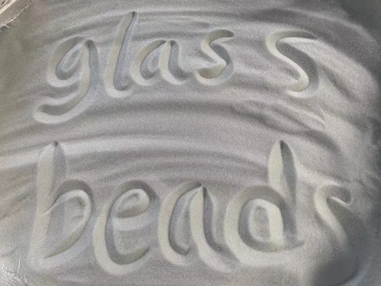 Industrial Blasting Materials Glass Beads Abrasive