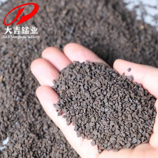 Manganese Sand Filter Media Use for Water Treatment Filtration Device 