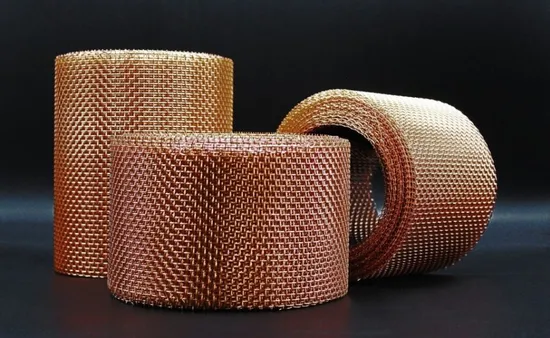 Brass Wire Screen Cloth Mesh for Faraday Cage 60 80 120# Oil Filter Electromagnetic Shielding Print Paper Anti