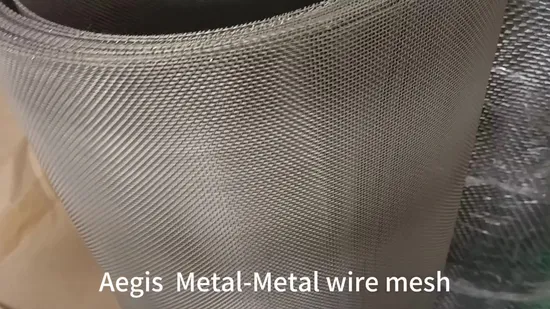 80 Mesh Pure Titanium Wire Mesh Gauze/Fine Titanium Wire Mesh 