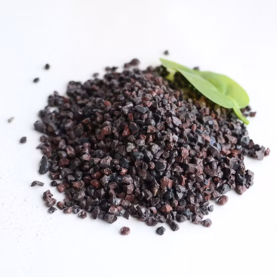 High Quality Abrasive Media Material Garnet 30/60 Mesh for Sandblast Auto Parts Reach SA3 Standard