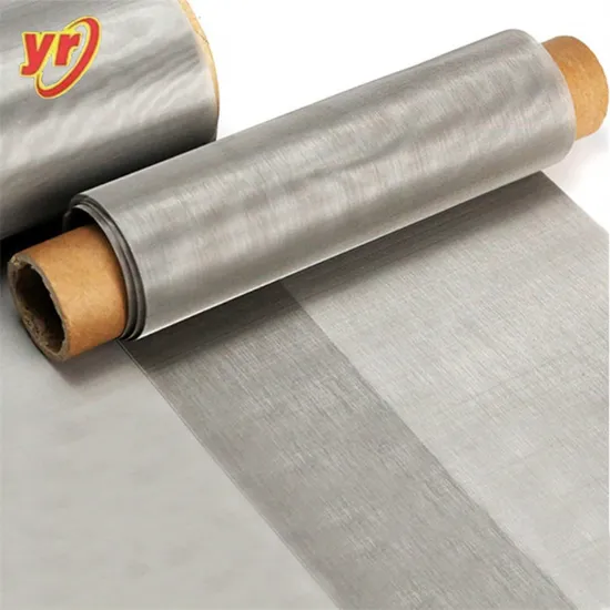 Stock 80 Mesh 0.1mm Stainless Steel Wire Mesh 1m Wide 304/316/316L 