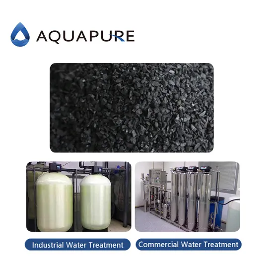 Highest Carbonization Coal Anthracite Water Filter Media for Groundwater Filtration 