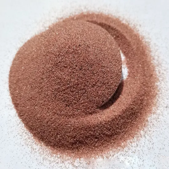 Sand Blasting Abrasive Garnet / 80 Mesh Waterjet Cutting Garnet Sand 