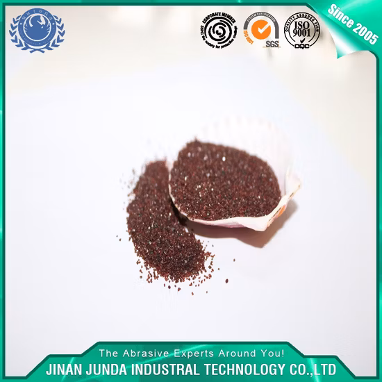 China Manufacturer 20*40 Mesh Sandblasting Garnet Sand