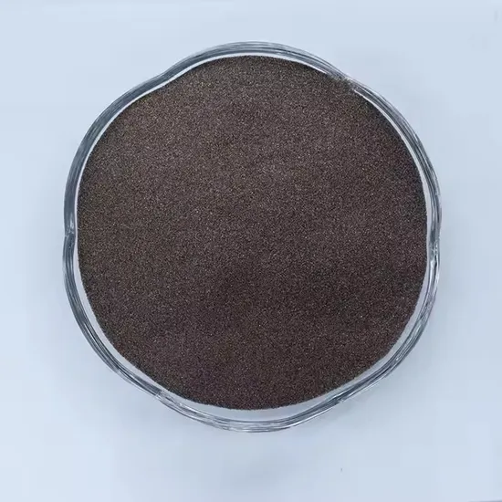 Holdwin Brown Corundum Blasting Machine Abrasive Surface Treatment High Hardness 