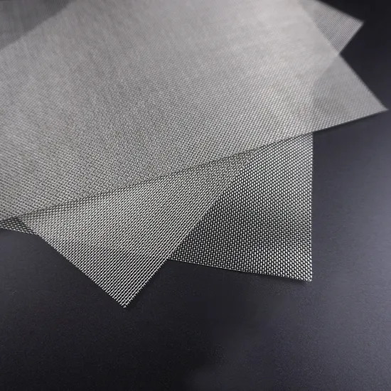 20 40 50 80 Micron 316L Stainless Steel Dutch Weave Wire Mesh Surgical Mesh Screen 