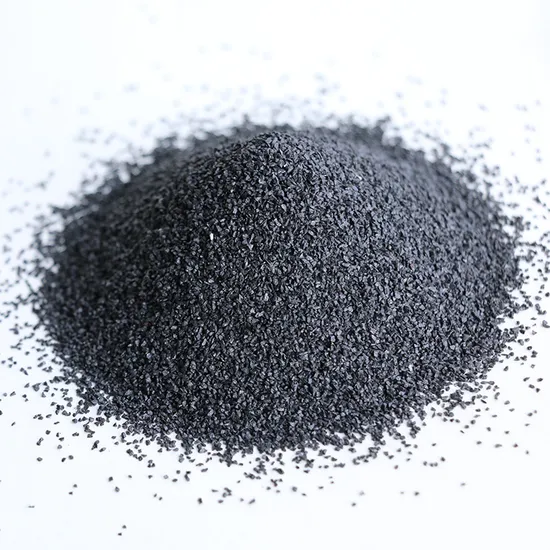 Abrasive Raw Materials Black Corundum Abrasive Use for Abrasive Blasting 
