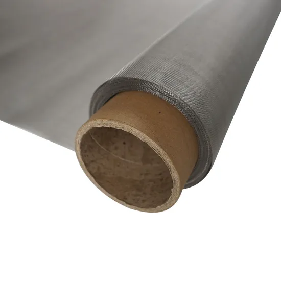 20 40 60 80 200 300 500 Mesh Stainless Steel 304 Food Grade Plain Twill Dutch Weave Metal Wire Mesh Screen Fine Wire Cloth Fabric 