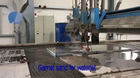 Pink Garnet Ocean for Waterjet Cutting Machine ISO 