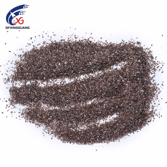 Metallurgical Grade Brown Aluminum Oxide Corundum Material 220 Mesh
