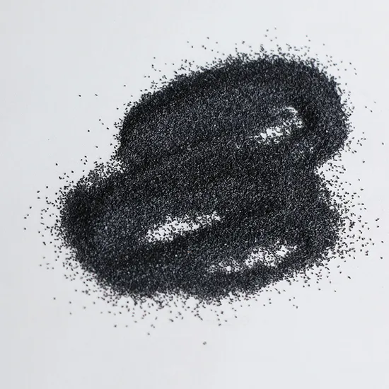 High Quality Refractory Grade Black Corundum Grains Abrasive for Blasting 