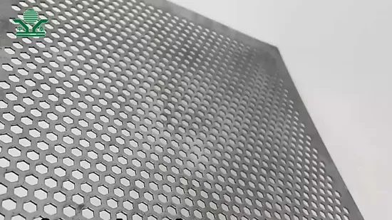 Zhongtai Perforated Sheet Metal Mesh China Wholesalers Perforated Plate Strips Galvanised 80 X 120 Cm Pattern Hole Shape Polypropelene Perforated Sheet in 5mm 