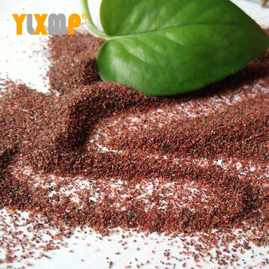 The Most Popular Garnet Sand 80 Mesh Good for Water Jet Cutting 