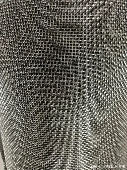 304/316 Ss Steel Wire Meshes Filter Screen 20/40/60 80/100/150/200/300/400 Micron Stainless Steel Woven Mesh Crimped Steel 